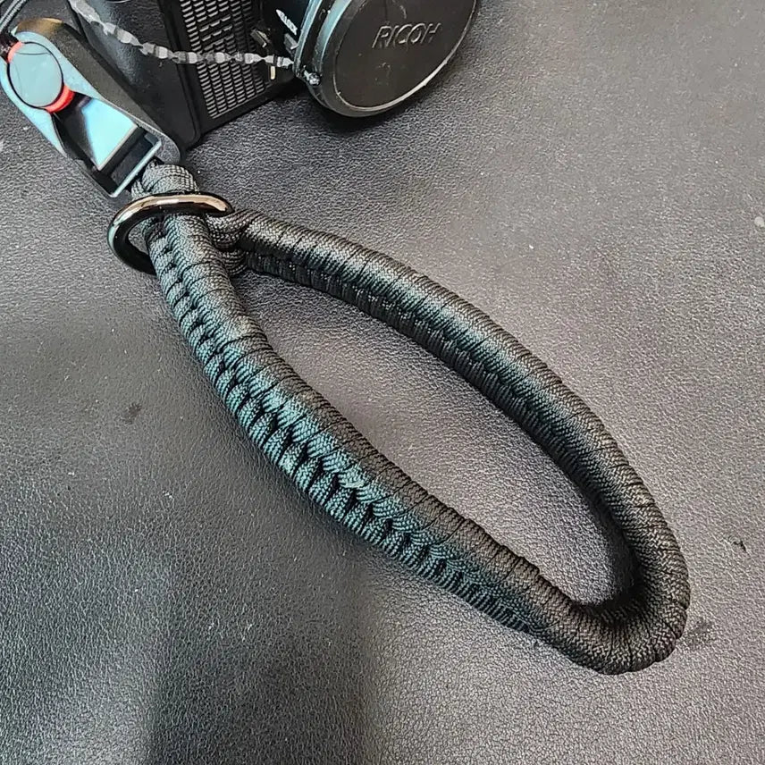 [BUNJANG] Black Paracord Camera Hand Strap / 카메라 핸드 스트랩