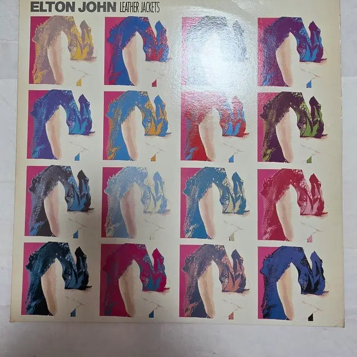 [BUNJANG] Elton John LP Leather Jacket / 엘튼 존 LP 레더 자켓