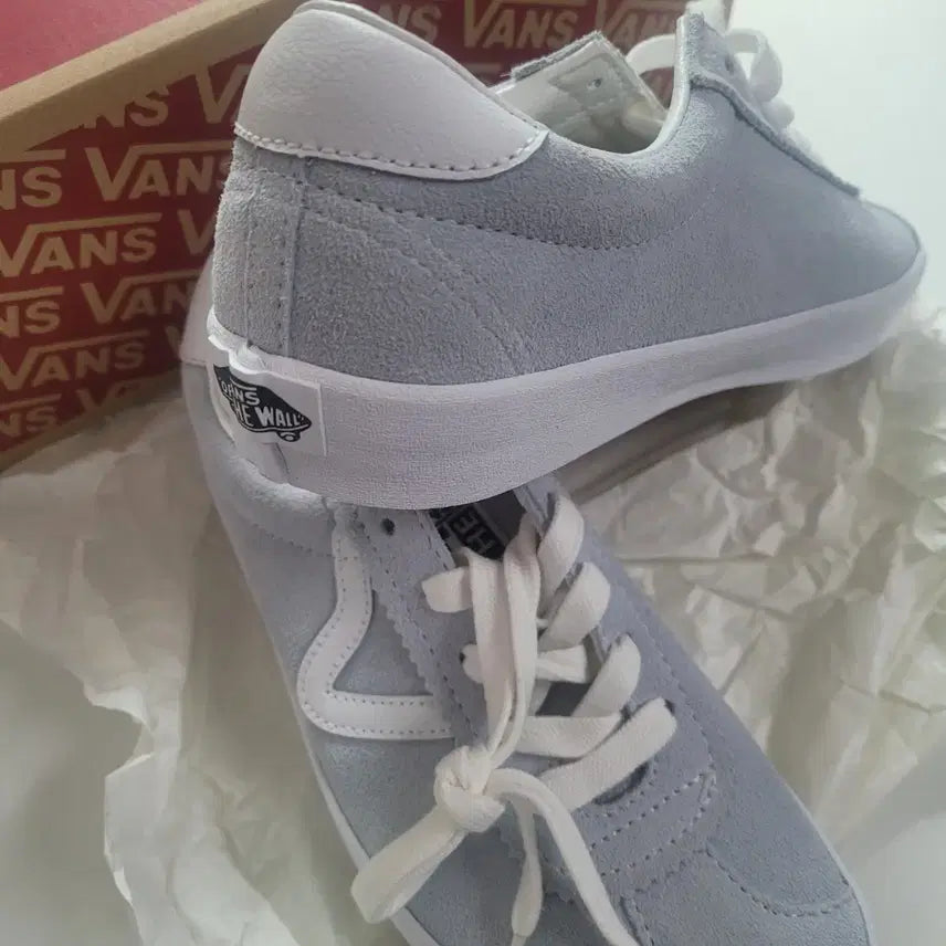 [BUNJANG] Vans Light Blue Sneakers / 반스 운동화 라이트 블루