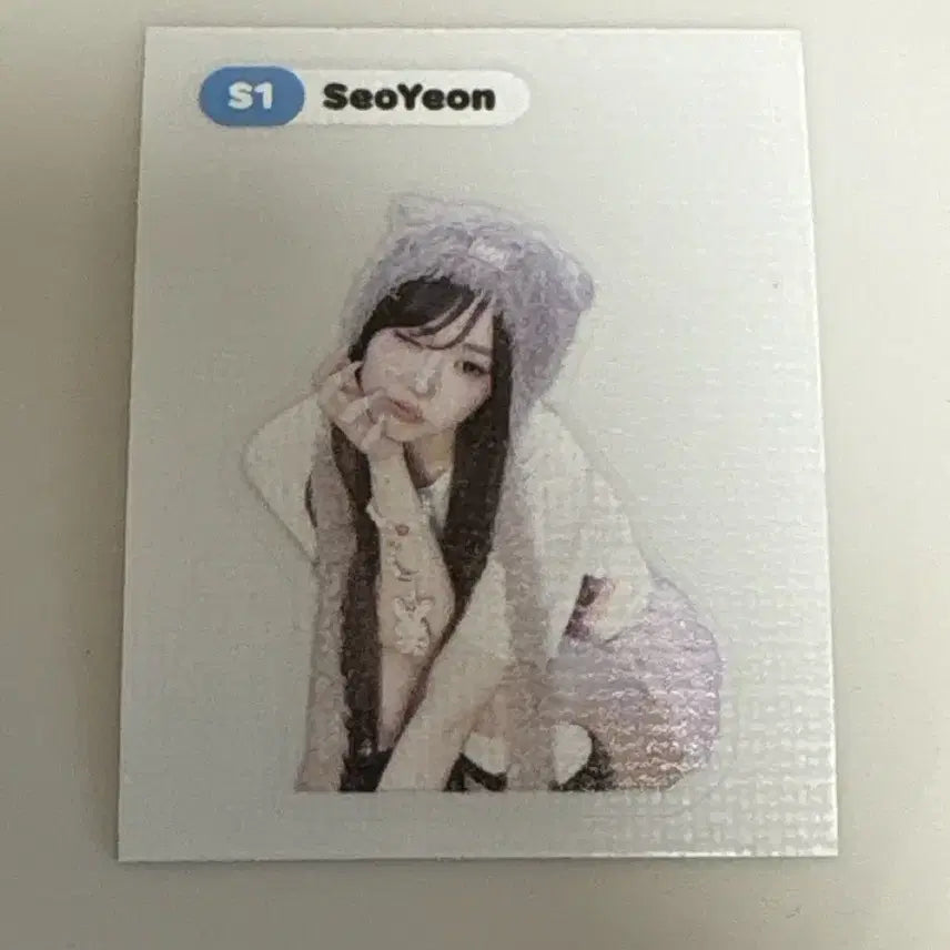 [BUNJANG] Yoon Seoyeon Music Show Participation Sticker / 윤서연 음방 공방 띠부씰 양도