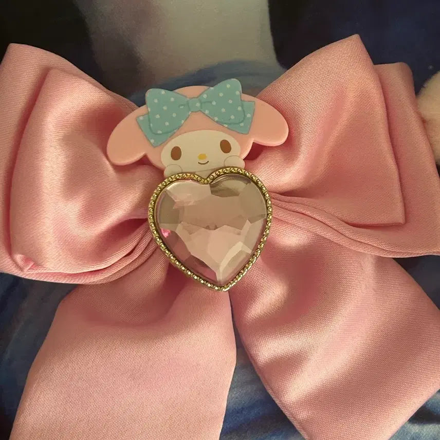 [BUNJANG] Sanrio Enjoy Idol Lightstick Cover &amp; Ribbon Set / 산리오 엔조이 아이돌 응원봉 커버 응원봉 리본 양도 판매