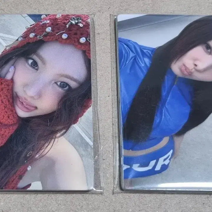 [BUNJANG] TWICE This is for you Concert Photocard Set (Red &amp; Blue) / 트와이스 TWICE This is for you 콘서트  포카 레드핏