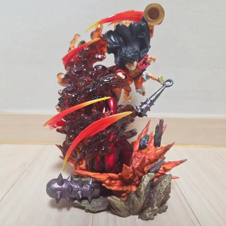[BUNJANG] One Piece Resin World Collectable XS Red Roc Luffy Figure / 원피스 레진 월콜 xs 레드록 루피 팝니다