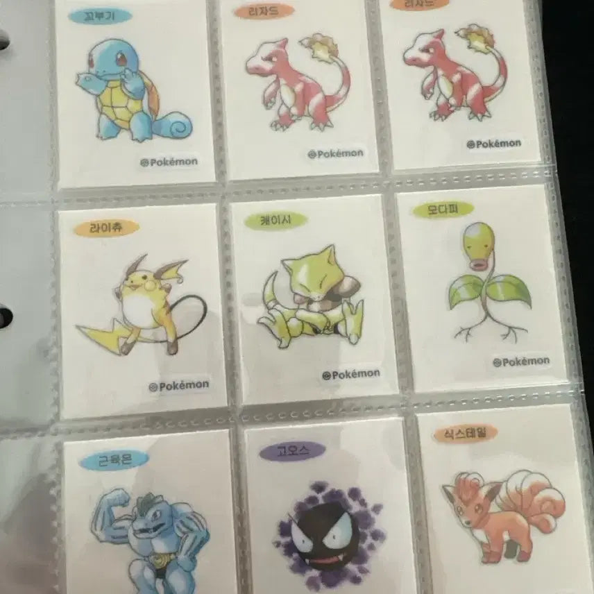 [BUNJANG] Pokemon 30th Anniversary Sticker Set / 포켓몬 30주년 띠부씰