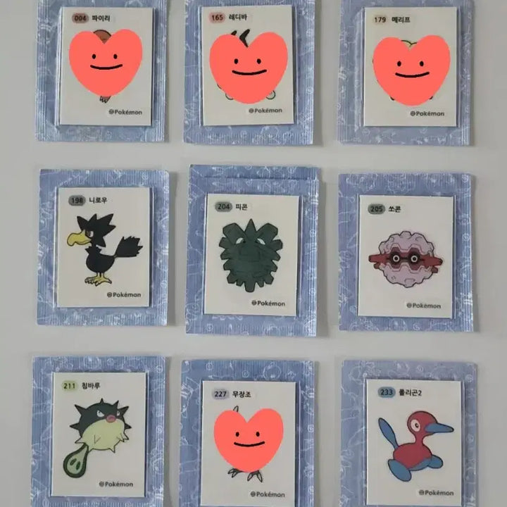 [BUNJANG] Pokemon Stickers / 포켓몬 띠부씰