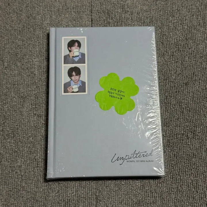 [BUNJANG] DAY6 Young K Unpiltered Photobook Album / [미개봉] 원필 포토북 앨범 Unpiltered + 원필 컨페티