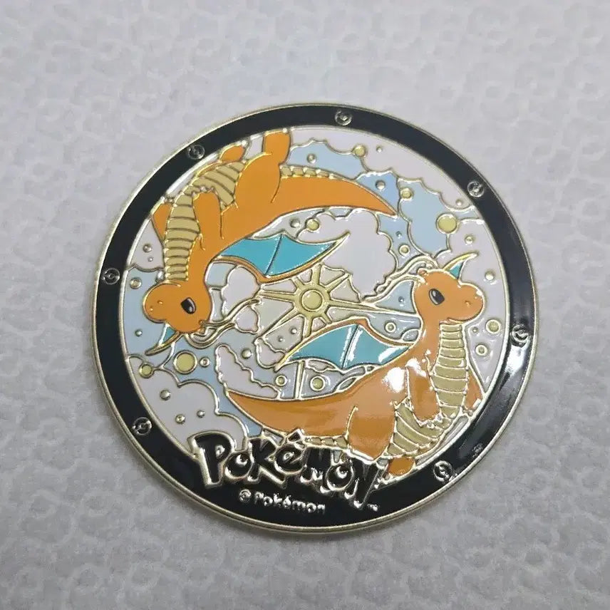 [BUNJANG] Pokemon Dragonite Shabuday Can Badge / 포켓몬스터 망나뇽 샤브올데이 캔뱃지