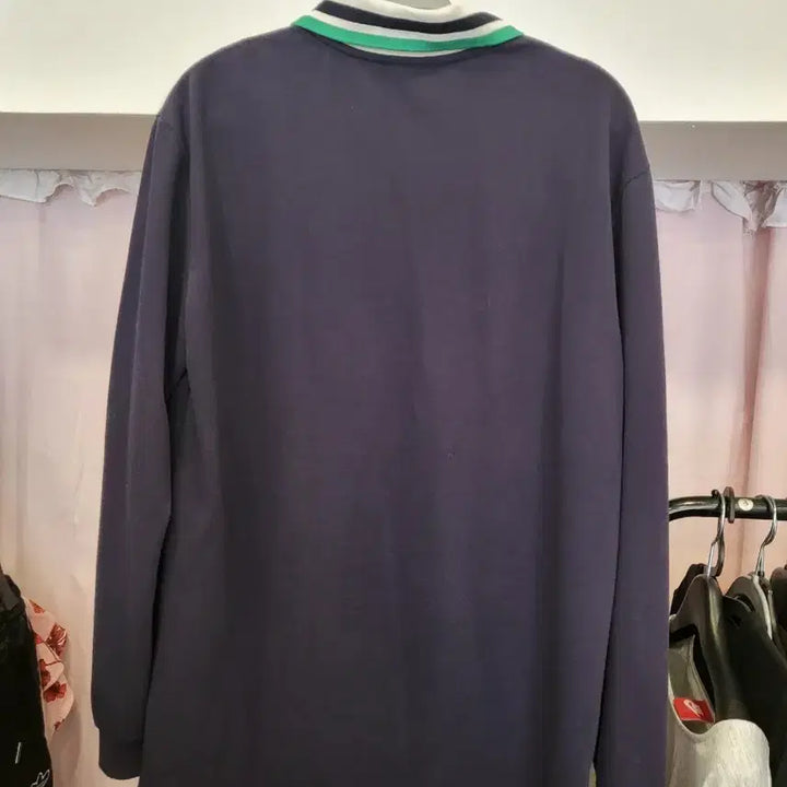 [SOLD OUT] 럭키마르쉐 긴팔 카라티 네이비