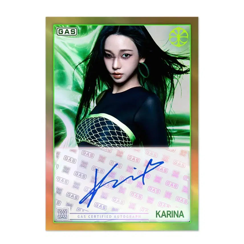 [BUNJANG] aespa x GAS Complete Trading Card Set / aespa x gas complex 트레이딩 카드