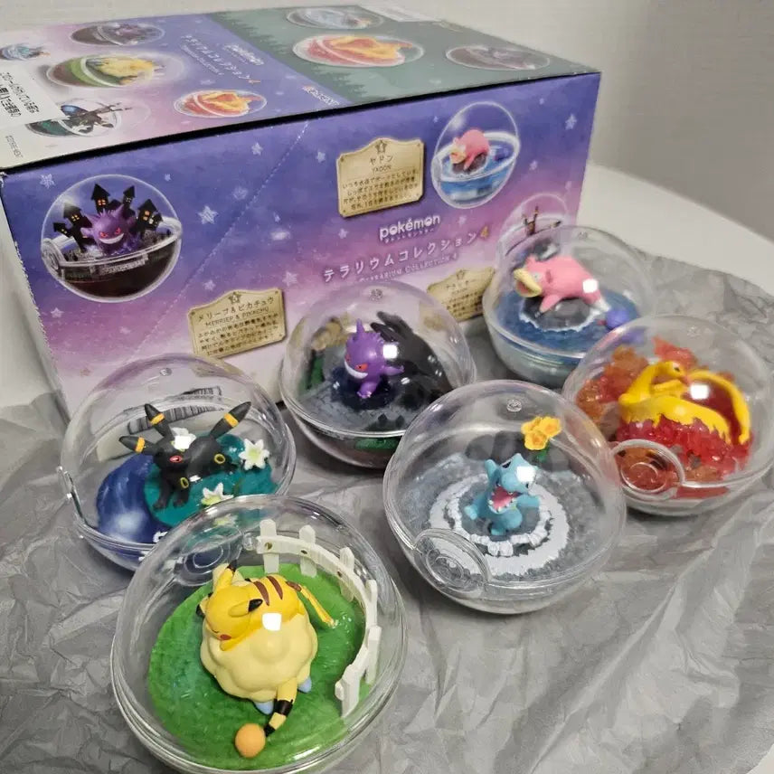 [BUNJANG] Pokemon Re-Ment Terrarium Collection Vol. 4 Set of 6 Figures / 포켓몬 리멘트 테라리움 컬렉션 4탄 6종 세트 판매합니다