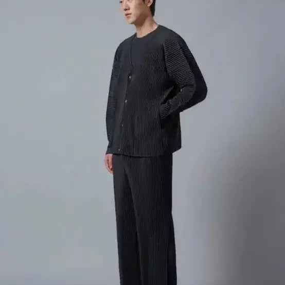 [BUNJANG] Homme Plissé ISSEY MIYAKE Flare Pants / 옴므플리세 플레어 팬츠 1,2 블랙