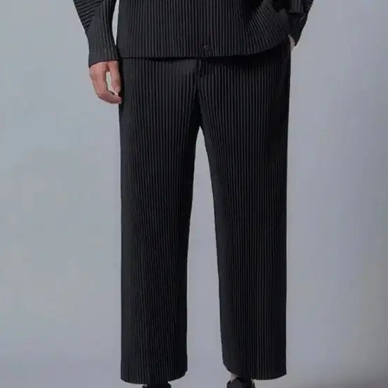[BUNJANG] Homme Plissé ISSEY MIYAKE Flare Pants / 옴므플리세 플레어 팬츠 1,2 블랙