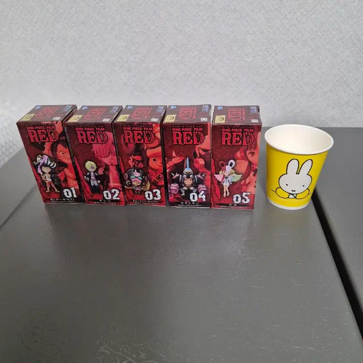[BUNJANG] One Piece Film Red World Collectable Figure Vol. 1 Set / 원피스 필름 레드 월드 콜렉터블 피규어 vol.1