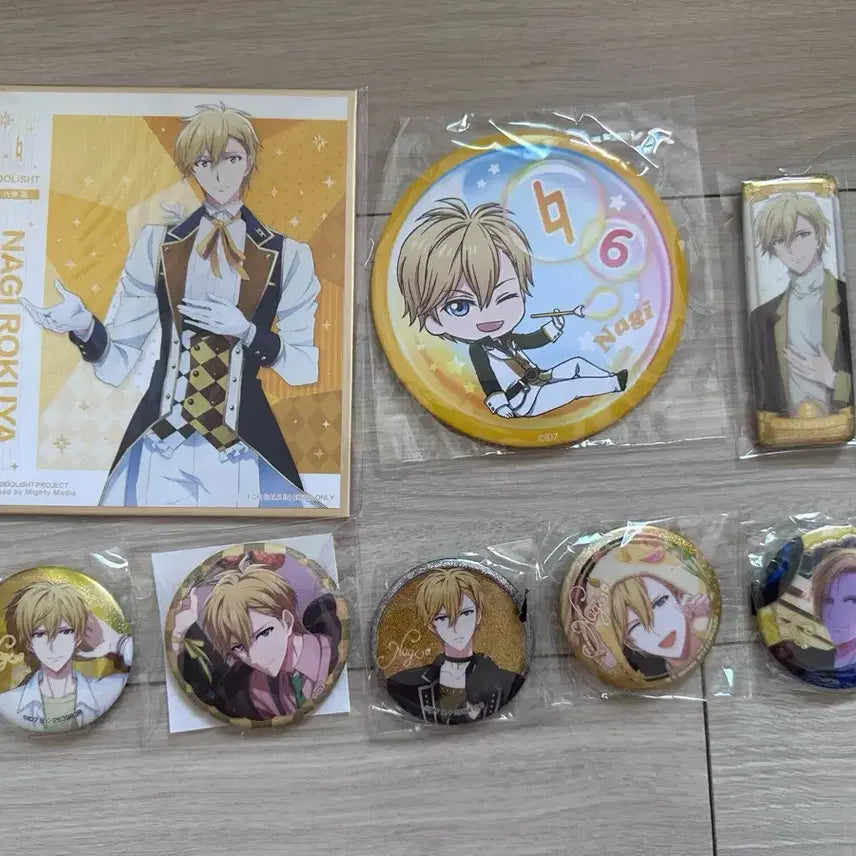 [BUNJANG] Idolish Seven Rokuya Nagi Goods Bundle Set / 아이돌리쉬 세븐 로쿠야 나기 굿즈