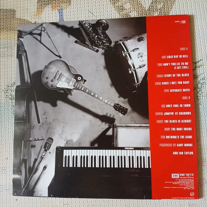 [BUNJANG] Gary Moore - After Hours LP (Used) / Lp중고 게리무어 GARY MOORE - AFTER HOURS 음반 판매
