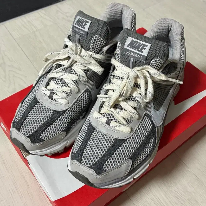 [BUNJANG] Nike Zoom Vomero 5 Light Iron Ore &amp; Flat Pewter / 나이키 줌 보메로 5 라이트 아이언 오어 앤 플랫퓨터 270