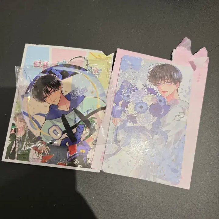 [BUNJANG] Tammon-kun Popable Goods "Which Way?!" Can Badge &amp; Photocard Set / 타몬군 지금 어느쪽?!팝퍼블굿즈 오우리 캔뱃지 포카 포토카드