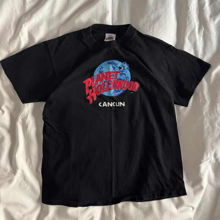 [BUNJANG] Planet Hollywood 90s Promo T-Shirt USA Made / [L] 90s Planet Hollywood 프로모 티셔츠
