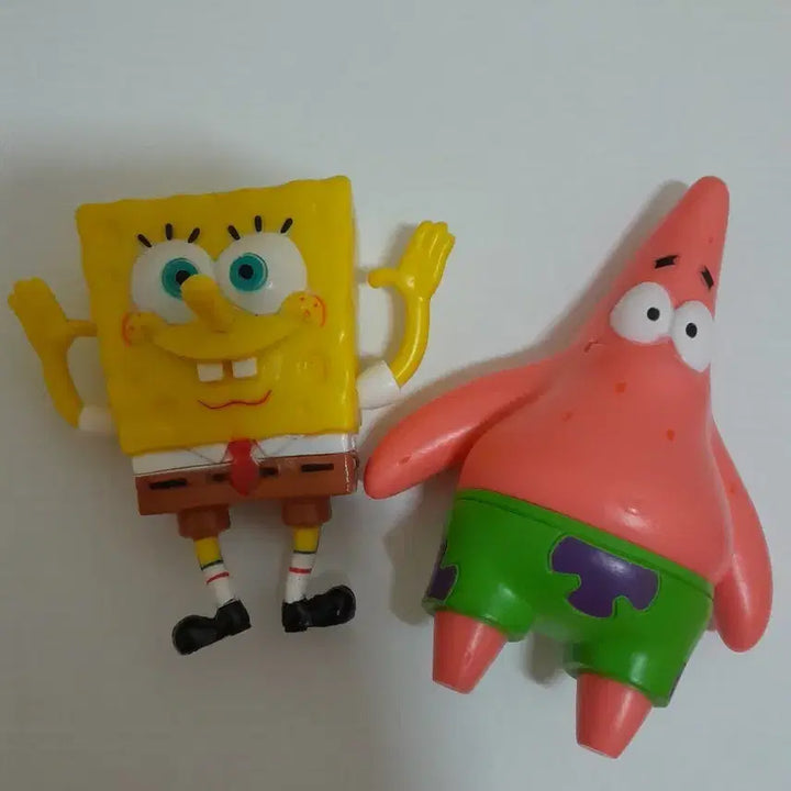 [BUNJANG] SpongeBob &amp; Patrick Figure Set / 스폰지밥 뚱이 피규어 세트