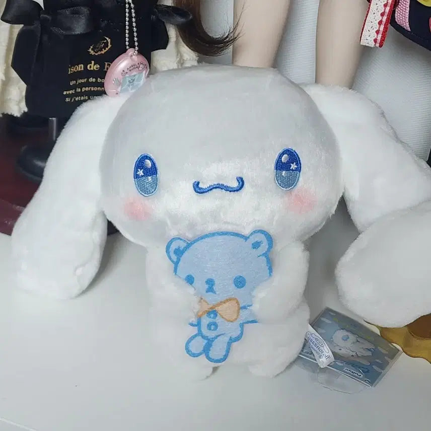 [BUNJANG] Cinnamoroll Embroidered Plush (Approx. 15cm) / 시나모롤