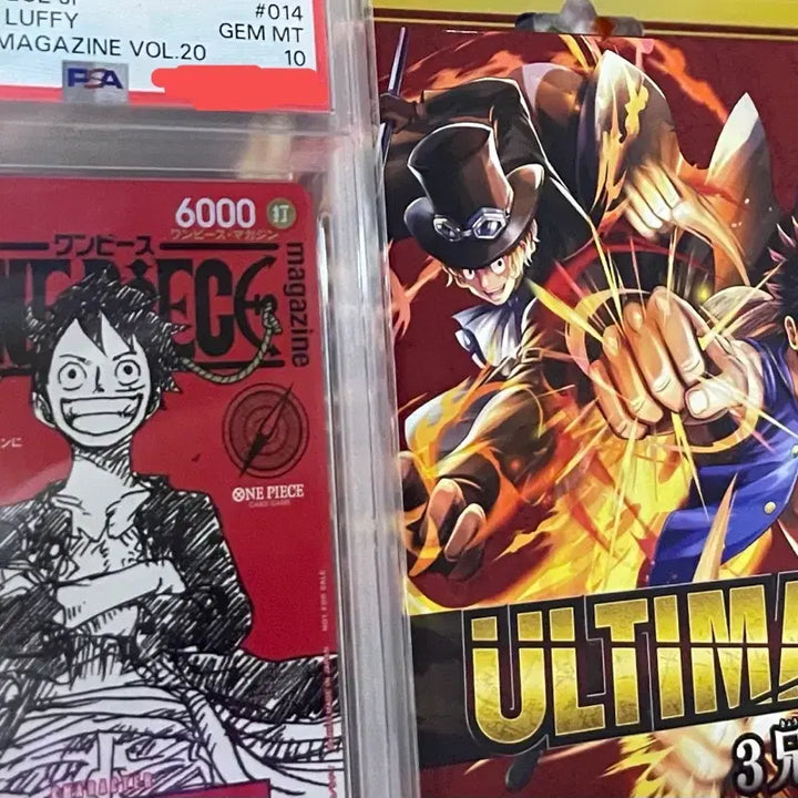 [BUNJANG] One Piece Card Luffy Magazine Promo PSA 10 / 원피스카드 루피 매거진 프로모 psa10 등카