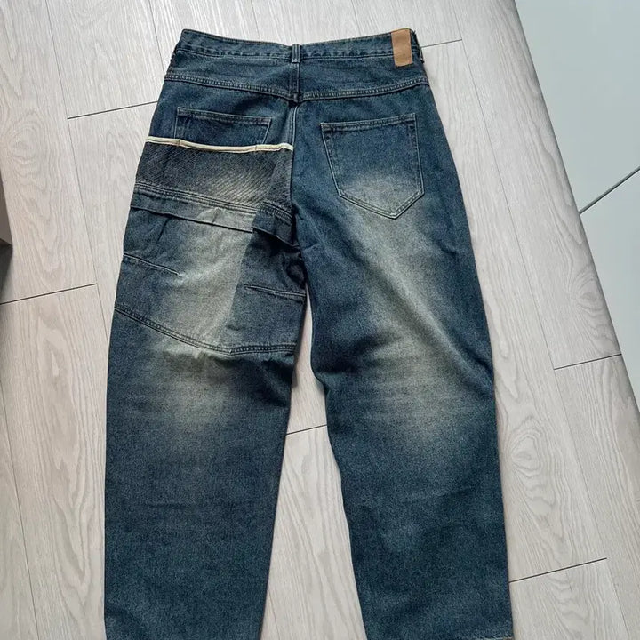 [BUNJANG] ETCE Gear Washed Denim Pants / etce 이티씨이 기어 워시드 데님 팬츠