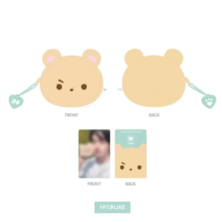 [BUNJANG] The Boyz Hyunjae Generation 2 MD Plush Pouch Coin Purse / 더보이즈 현재 제너2 제너레이션2 MD 인형 파우치 엠디 동전지갑 양도
