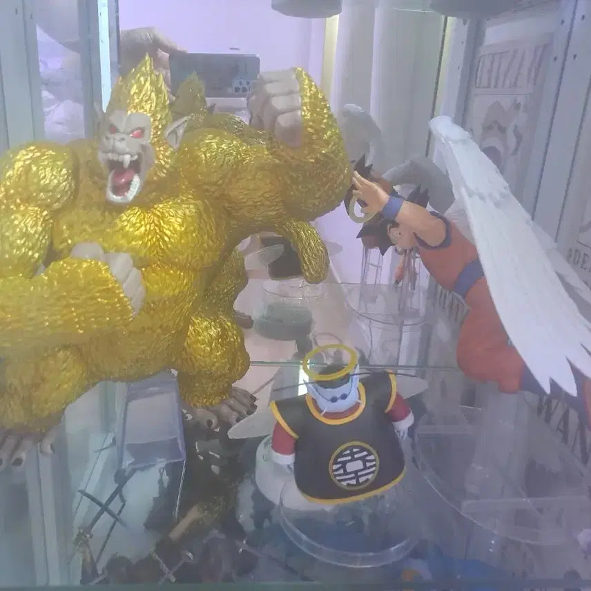 [BUNJANG] Dragon Ball Last One Son Goku Kaioken &amp; Golden Great Ape 2 Figure Set / 개봉양품 택포 드래곤볼 라스트원 손오공 라스트원 황금오자루 2종세트급처