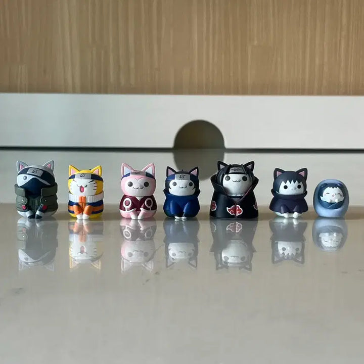 [SOLD OUT] (0614/ 오늘만이가격) 나루토 냐루토 피규어 7종 일괄 세트
