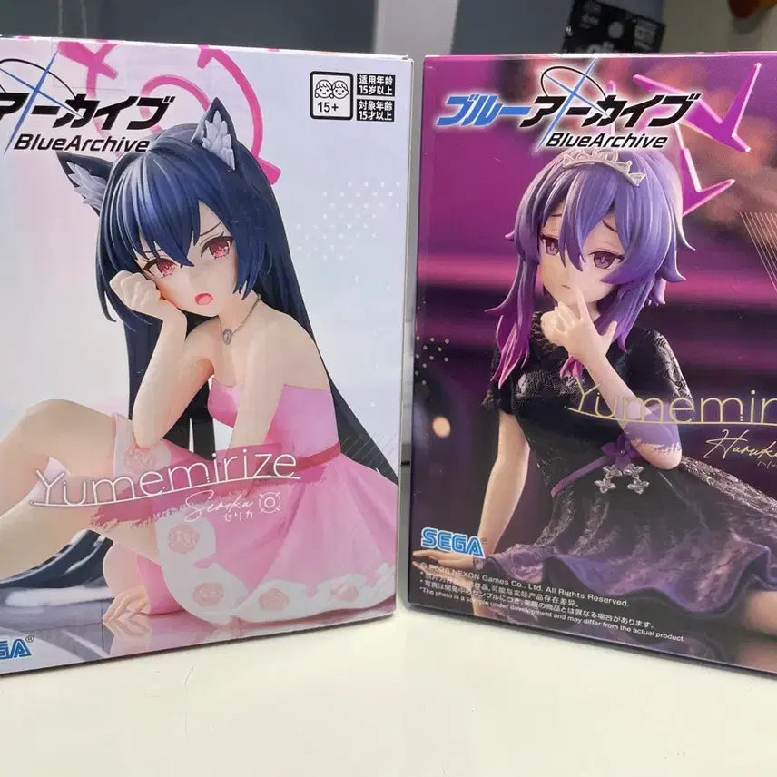 [BUNJANG] Blue Archive Serika &amp; Haruka Figure Set (Sealed) / 미개봉 새상품)블루아카이브 피규어 세트 일괄(블루아카이브 세리카, 하루카