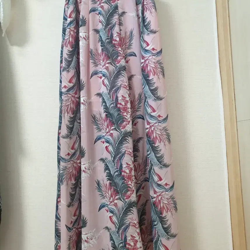 [SOLD OUT] 플라워패턴쉬폰바지