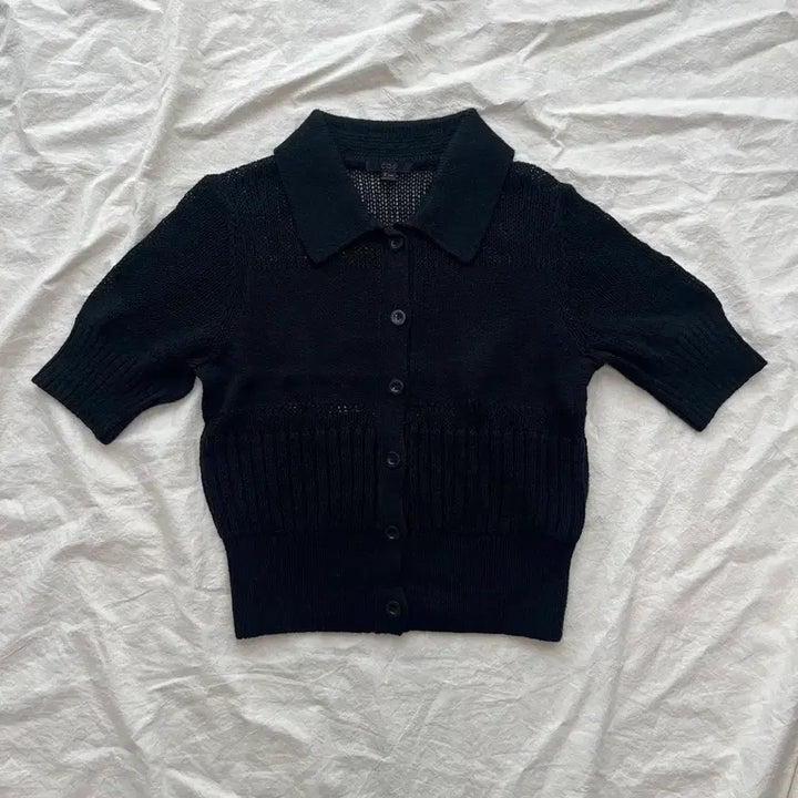 [BUNJANG] COS Knit Cardigan Black Size S / cos 코스 니트 카라 가디건