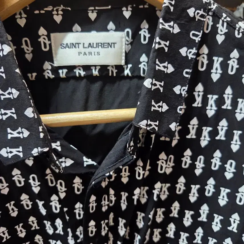 [SOLD OUT] 생로랑 패턴 셔츠