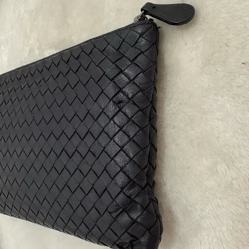 [BUNJANG] Bottega Veneta Intrecciato Clutch Black / 보테가베네타 인트레치아토 클러치 블랙(정품)