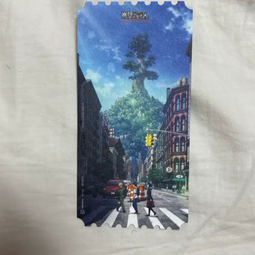 [BUNJANG] Attack on Titan The Final Season Megabox Original Ticket / 극장판 진격의 거인 오티 메가박스 오리지널 티켓 땡스투
