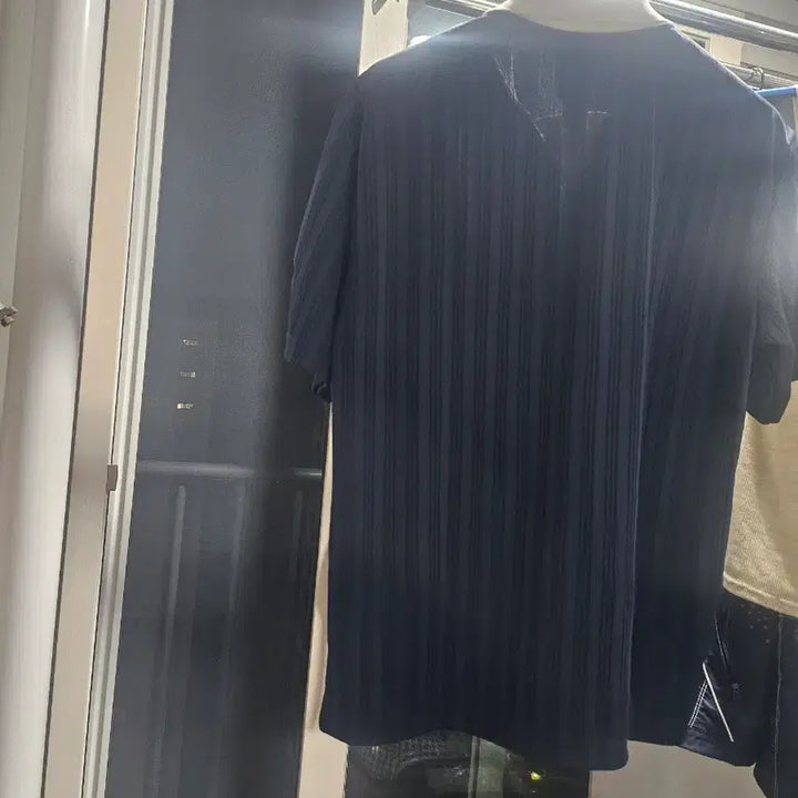 [BUNJANG] Adidas Calard Ribbed Collar Unisex T-Shirt / 아디다스 칼라드 골리탑(남녀 공용