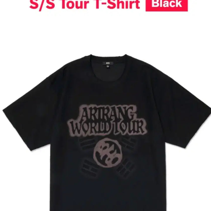 [BUNJANG] BTS Arirang World Tour Short Sleeve T-Shirt and Ball Cap Set / 아리랑 월드투어 반팔티 BTS S/S T-Shirt 볼캡 ball cap