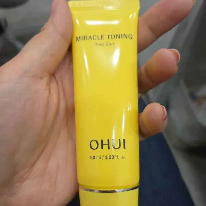 [BUNJANG] O HUI Miracle Toning Daily Sun Cream SPF50+ PA++++ 50ml / 오휘 미라클 토닝 데일리 선 50ml