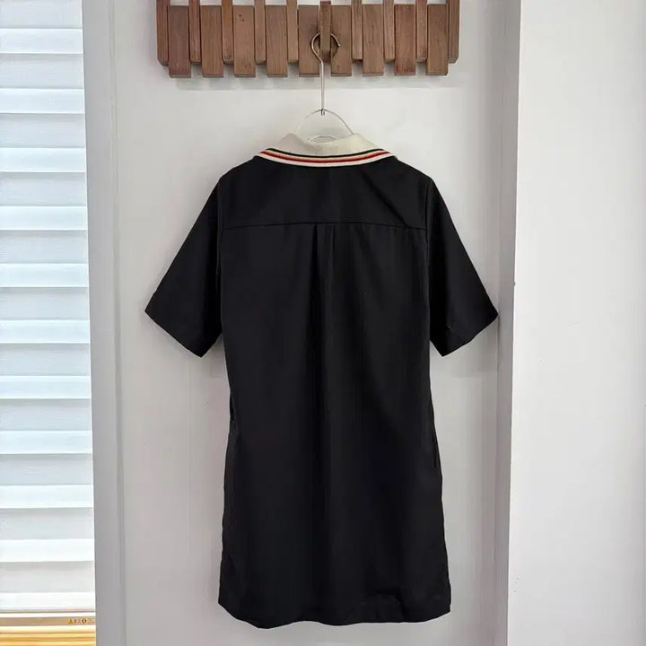 [BUNJANG] Maison Kitsuné Color Block Collar Dress / 메종키츠네 카라 원피스