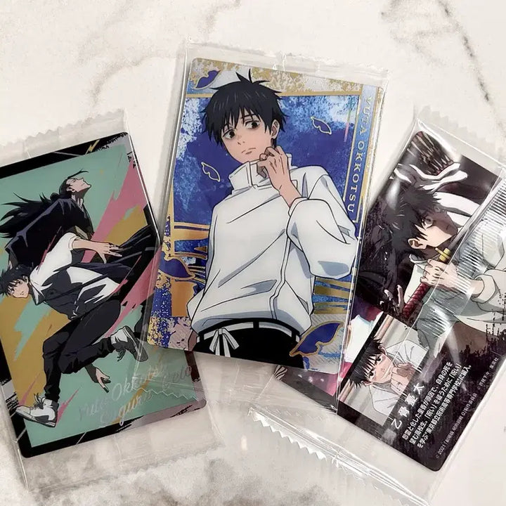 [BUNJANG] Jujutsu Kaisen Yuta Okkotsu Wafer Special Card Bundle Set (Sealed) / [미개봉 일괄] 공식 주술회전 옷코츠 웨하스 레어 카드 유타 극장판