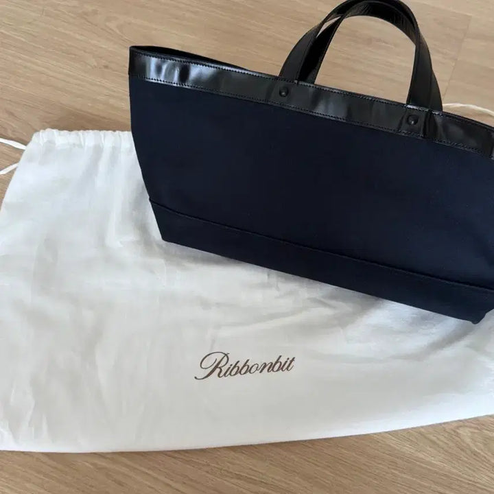 [BUNJANG] Ribbonbit Le Pain Handle Bag Navy / 리본빛 ribbonbit 르팡 핸들백 네이비