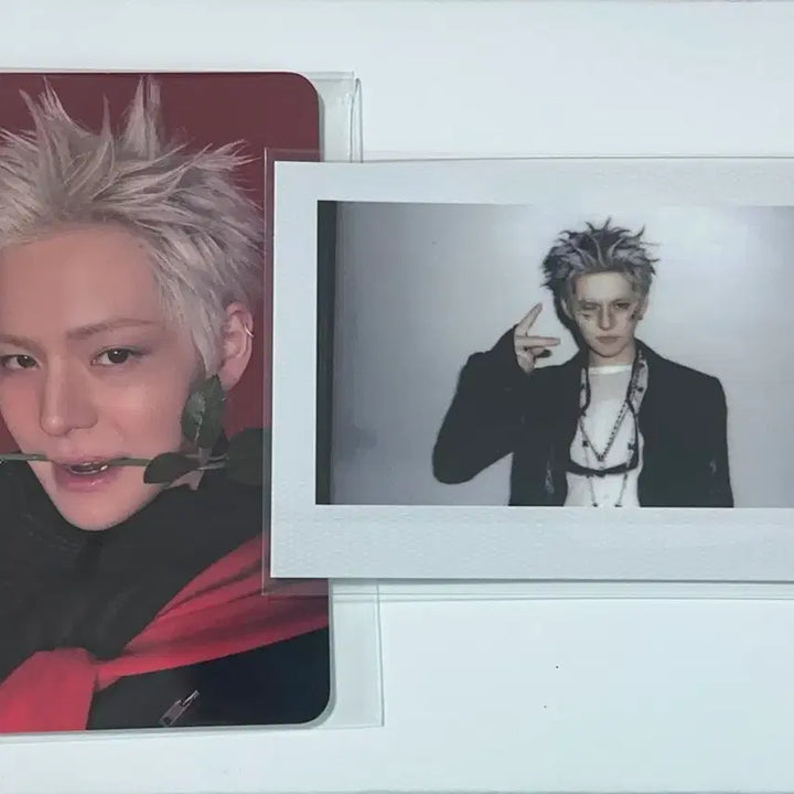 [BUNJANG] TREASURE Yoshi YG Select 30,000 KRW Lucky Draw Photocard + Pouch Set / 트레저 요시 와셀 와이지 셀렉트 3만원 특전 포카 + 파우치 폴라