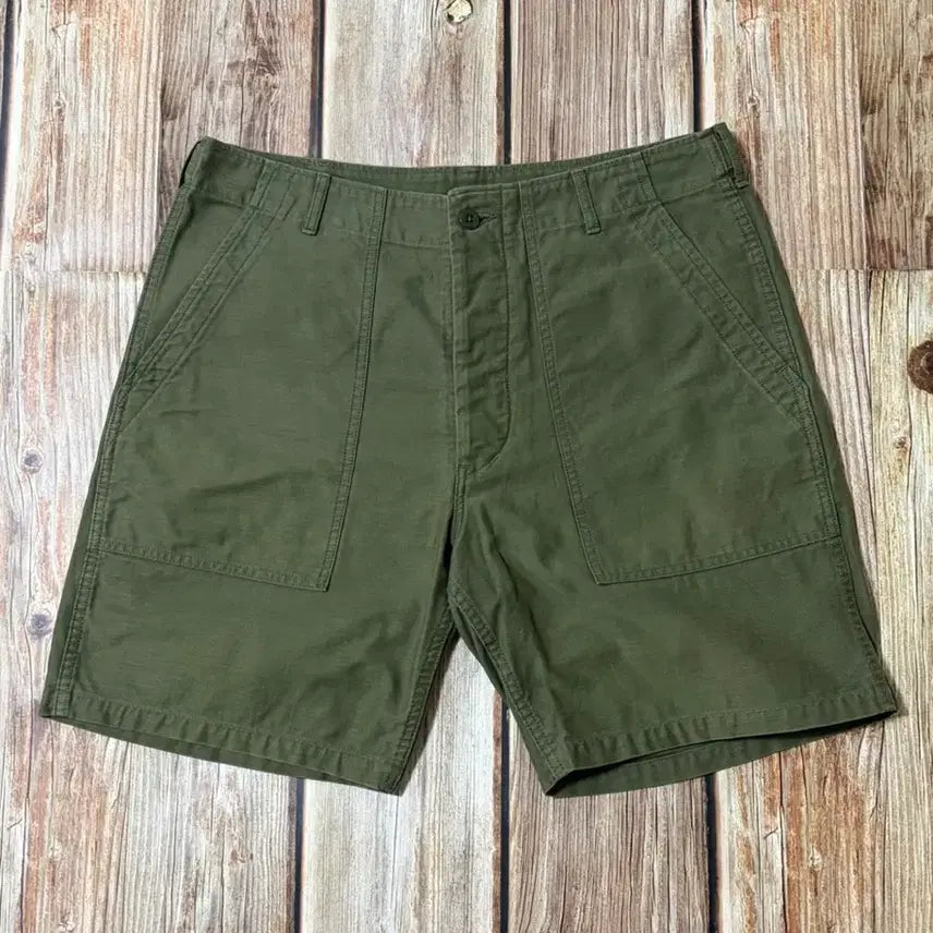 [BUNJANG] Wackomaria GP-107 Fatigue Shorts XL Olive / 와코마리아 GP-107 퍼티그  쇼츠 XL 사이즈