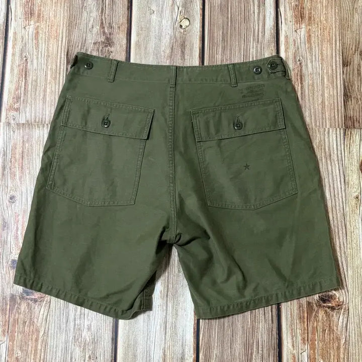 [BUNJANG] Wackomaria GP-107 Fatigue Shorts XL Olive / 와코마리아 GP-107 퍼티그  쇼츠 XL 사이즈