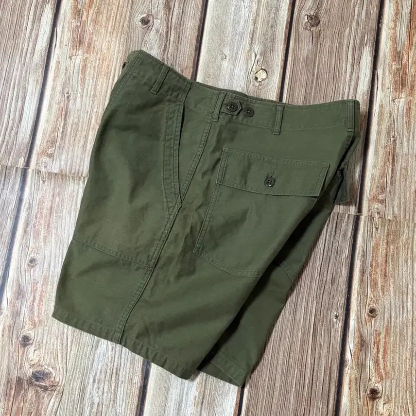 [BUNJANG] Wackomaria GP-107 Fatigue Shorts XL Olive / 와코마리아 GP-107 퍼티그  쇼츠 XL 사이즈