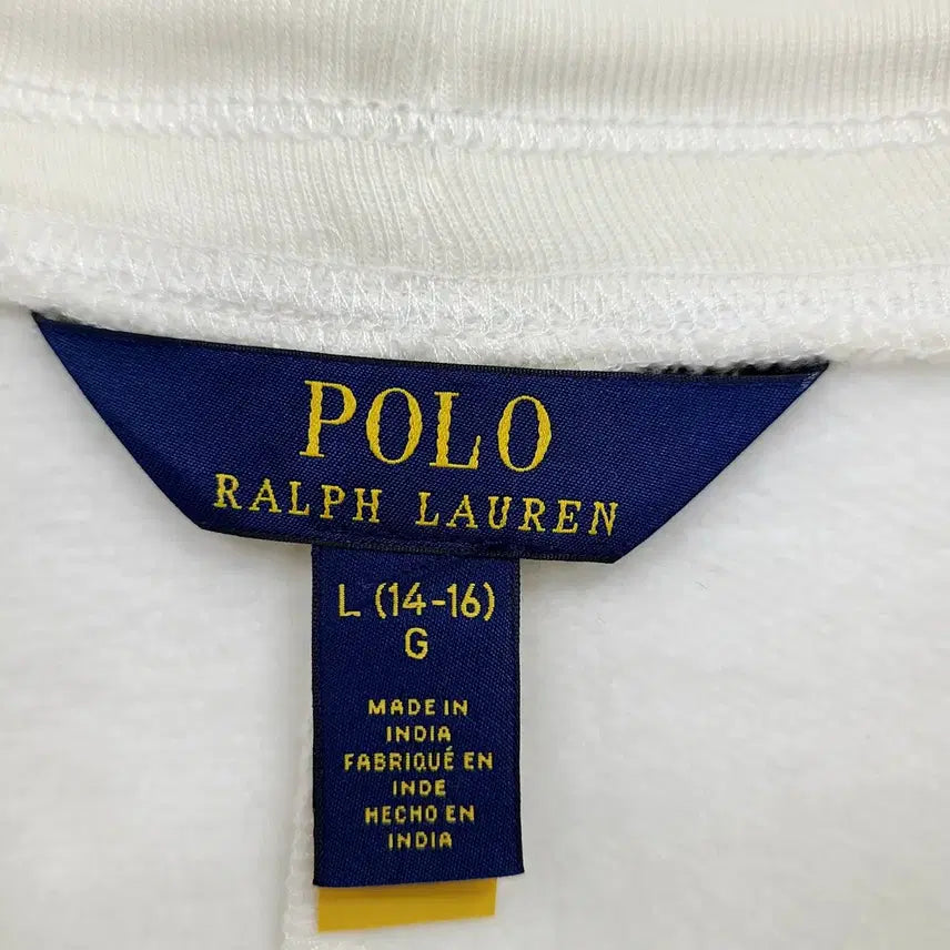 [BUNJANG] Polo Ralph Lauren Boys Jogger Pants Ivory L / 폴로 랄프로렌 보이즈 조거팬츠 아이보리/L/14-16/앨리스/1462