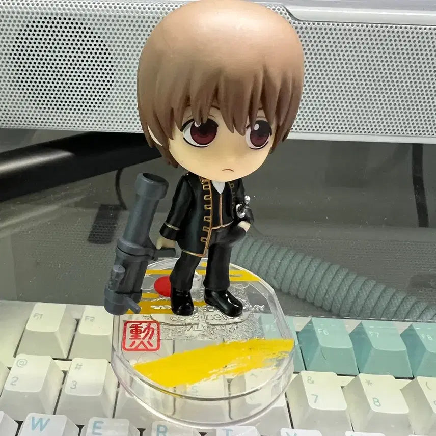 [BUNJANG] Gintama Okita Sougo Chibi-큥 Figure / 은혼 오키타 소고 치비큥 피규어