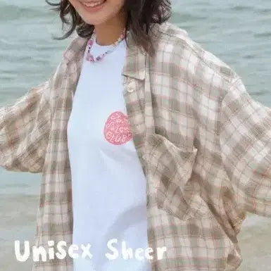 [BUNJANG] Hanro x BEAKER Collaboration Checkered Shirt L / 새상품 한로로 비이커 콜라보 체크셔츠 L