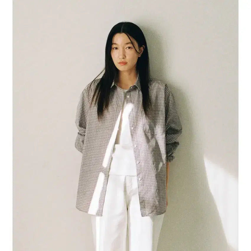 [BUNJANG] LINGSEOUL Classic Check Shirt / 링서울 LINGSEOUL 클래식 체크 셔츠