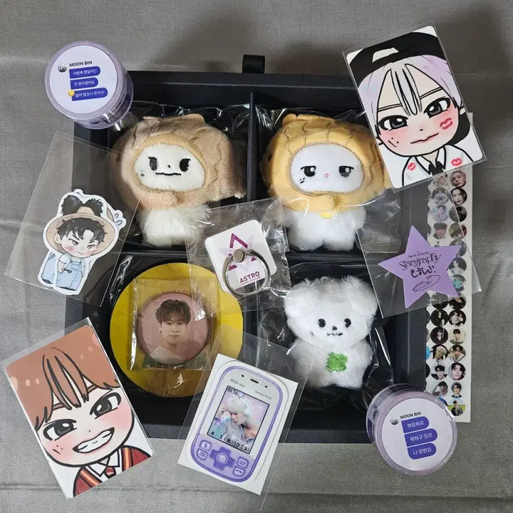 [BUNJANG] ASTRO Moonbin Doll Bundle Set / astro 아스트로 문빈 인형 moonbin dolls goods